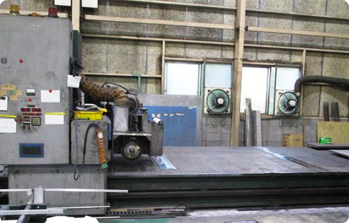 厚板研磨加工機